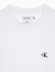 Buy 남성 릴렉스핏 아카이브 로고 반팔 티셔츠 in color BRILLIANT WHITE