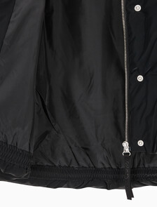 Buy 여성 디터쳐블 후디 다운 푸퍼 in color CK BLACK