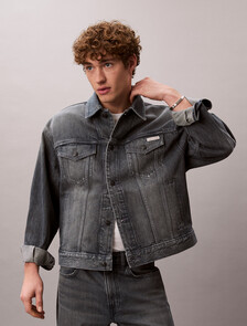 Buy 90S 트러커 자켓 in color Denim Blue