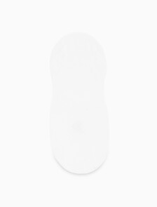 Buy 여성 콤드 코튼 로우컷 라이너 삭스 (블랙 1 PAIR) in color WHITE