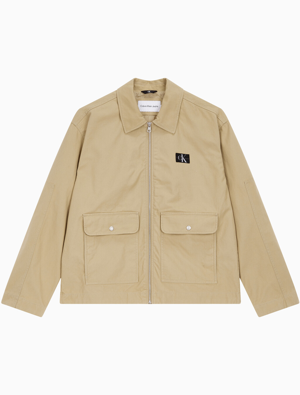 Buy 남성 박시핏 워크웨어 크롭 재킷 in color TRAVERTINE