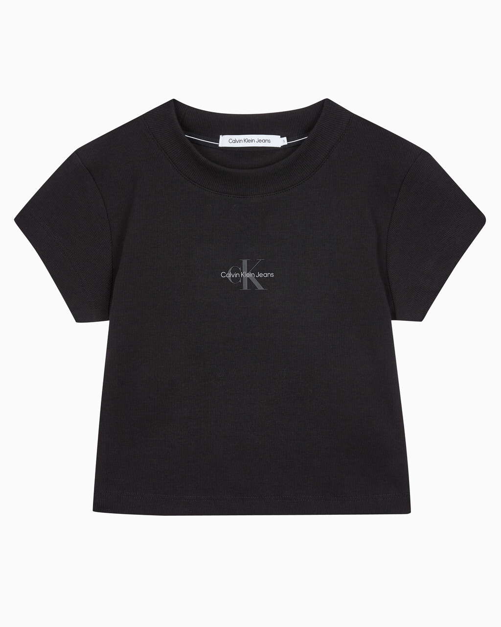Buy 여성 모노그램 베이비 티셔츠 in color CK BLACK