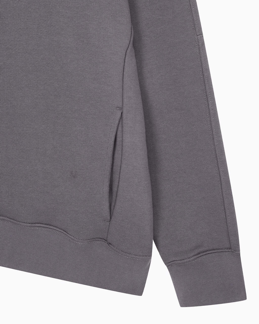 Buy 남성 테리 후디 in color CHARCOAL