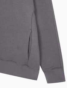 Buy 남성 테리 후디 in color CHARCOAL