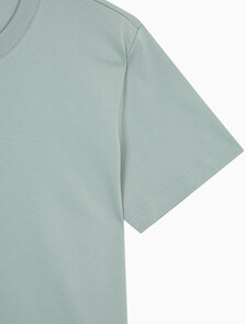 Buy 남성 레귤러핏 그래픽 반팔 티셔츠 in color KHAKI GREY