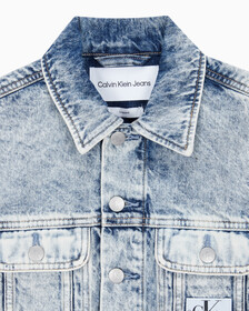 Buy 여성 익스트림 90's 크롭 데님 재킷 in color 028A CHALKY BLU