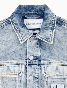 Buy 여성 익스트림 90's 크롭 데님 재킷 in color CHALKY BLUE