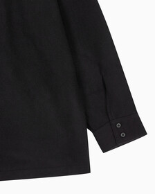 Buy 남성 롱슬리브 울 셔츠 자켓 in color BLACK BEAUTY