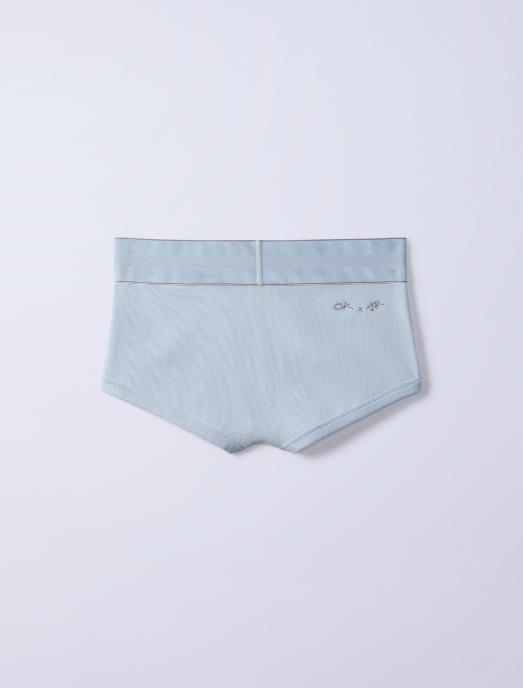 Buy Jung Kook for Calvin Klein  여성 헤리티지 코튼 AF 보이쇼츠 in color ICE FLOW