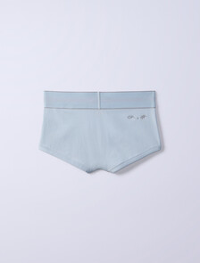 Buy Jung Kook for Calvin Klein  여성 헤리티지 코튼 AF 보이쇼츠 in color ICE FLOW