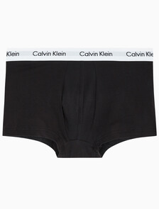 Buy 남성 코튼 스트레치 로우 라이즈 드로즈 5PK in color BLACK