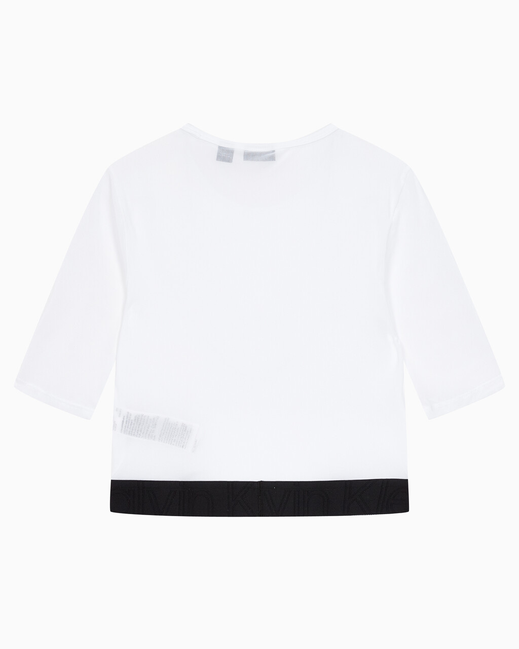 Buy 여성 레귤러 핏 스트레치 기능성 크롭 반팔 티셔츠 in color BRIGHT WHITE
