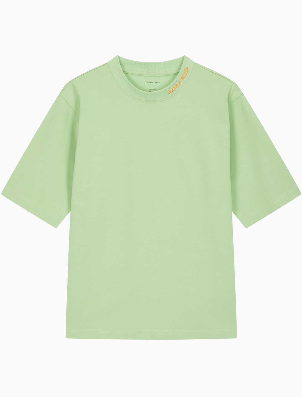 Buy 여성 쿨링 저지 릴렉스핏 반팔 티셔츠 in color NILE GREEN