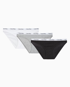Buy 여성 캐러셀 3PK 비키니 팬티 in color BLACK/WHITE/GREY HEATHER
