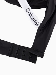 Buy 여성 테일러드 로고 AF 데미 브라 in color BLACK