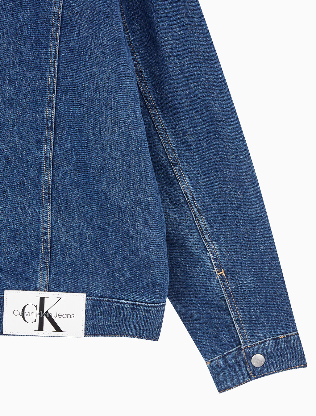 Buy 남성 레귤러 90's 쉐르파 자켓 in color MID BLUE BACK EMBRO