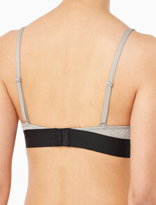 Buy 여성 인텐스파워 프라이드 코튼 트라이앵글 in color GREY HEATHER