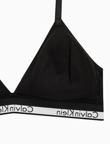 Buy 여성 모던 코튼 트라이앵글 in color DIAMOND LOGO PRINT_BLACK