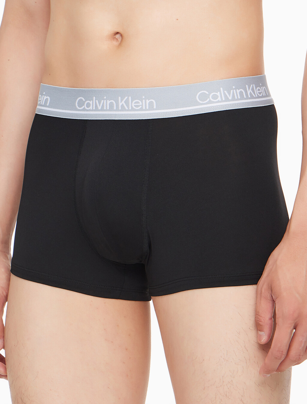 Buy 남성 CK 마이크로 플러스 로우 라이즈 드로즈 3PK in color SILVER/NAVY/BLACK