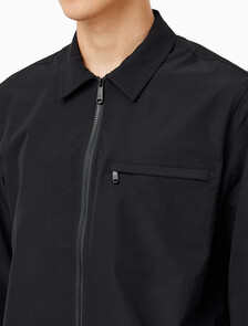 Buy 남성 집업 오버 셔츠 in color CK BLACK