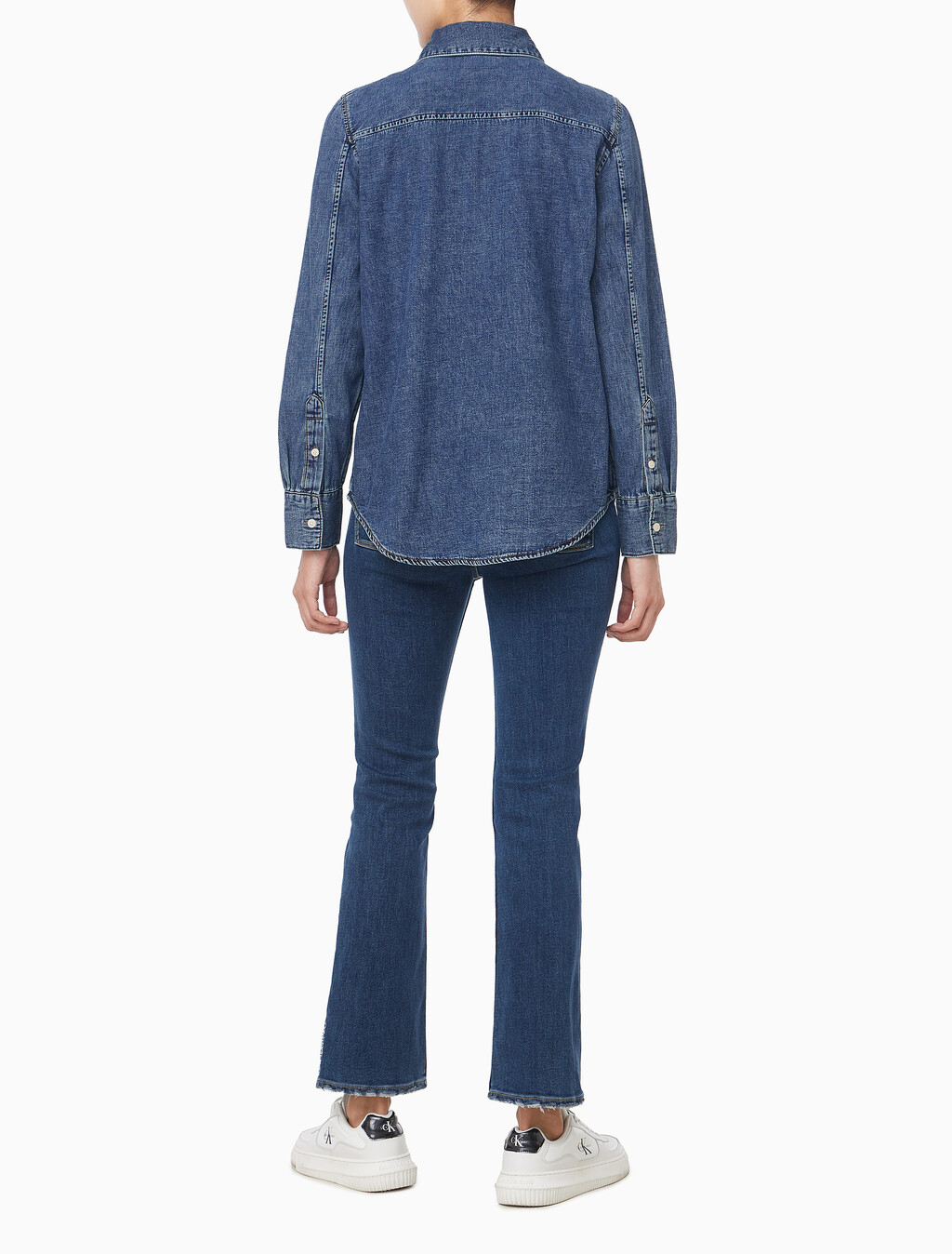 Buy 여성 클래식 데님 셔츠 in color Denim Blue