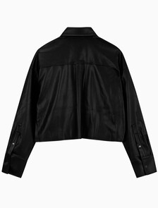 Buy 여성 폭스레더 셔츠 in color BLACK