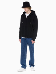 Buy 남성 90's 스트레이트핏 미드블루 데님 in color MID BLUE BACK EMBRO