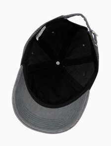 Buy 남녀공용 데님 시즈널 그래픽 볼캡 in color Grey