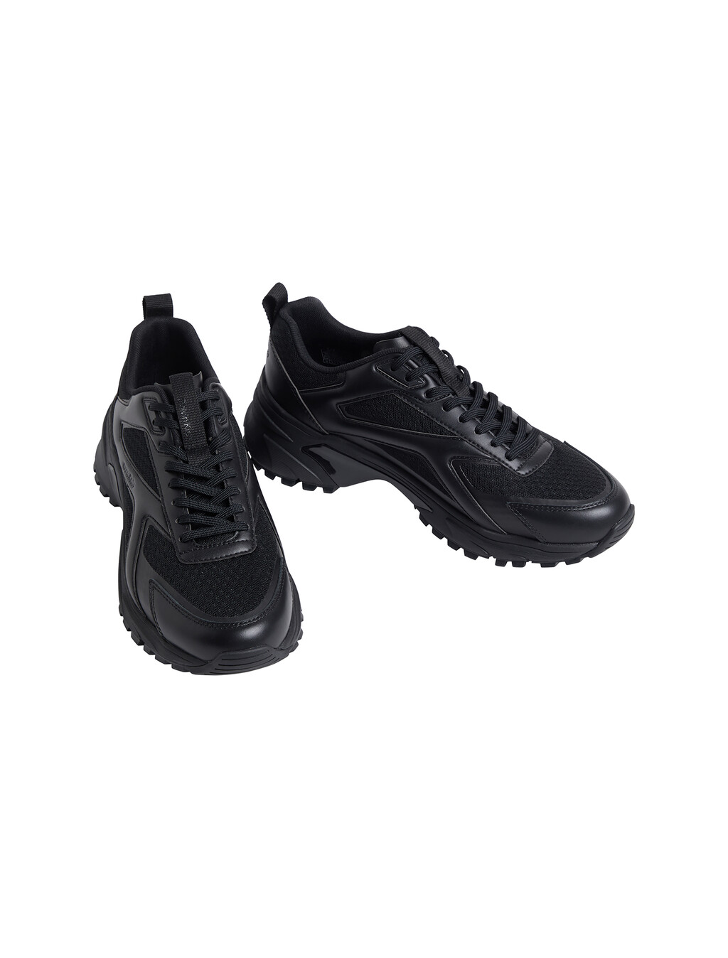 Buy 남성 트레일블러이저 하이크 러너 레이스업 슈즈 in color BLACKWHITE