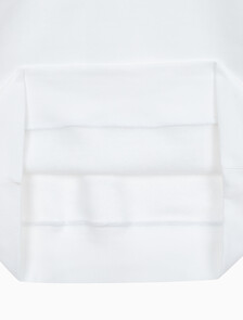Buy 남성 레귤러핏 인스티튜셔널 로고 기모 스웨트셔츠 in color BRIGHT WHITE