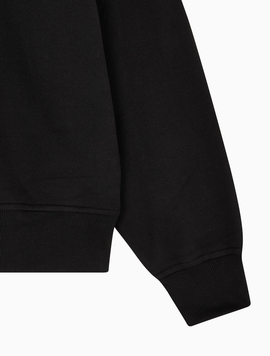 Buy 남성 릴렉스핏 하프 버튼 럭비 스웻셔츠 in color CK BLACK