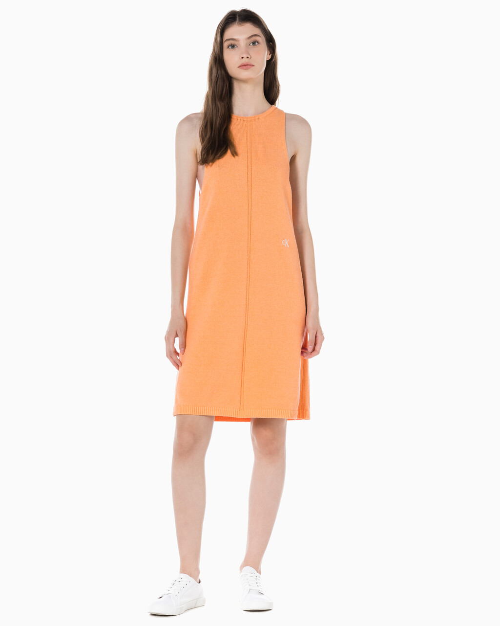 Buy 여성 크로셰 드레스 in color Crushed Orange