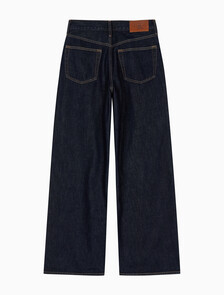 Buy 여성 와이드레그 에코 데님 in color RINSE BLUE