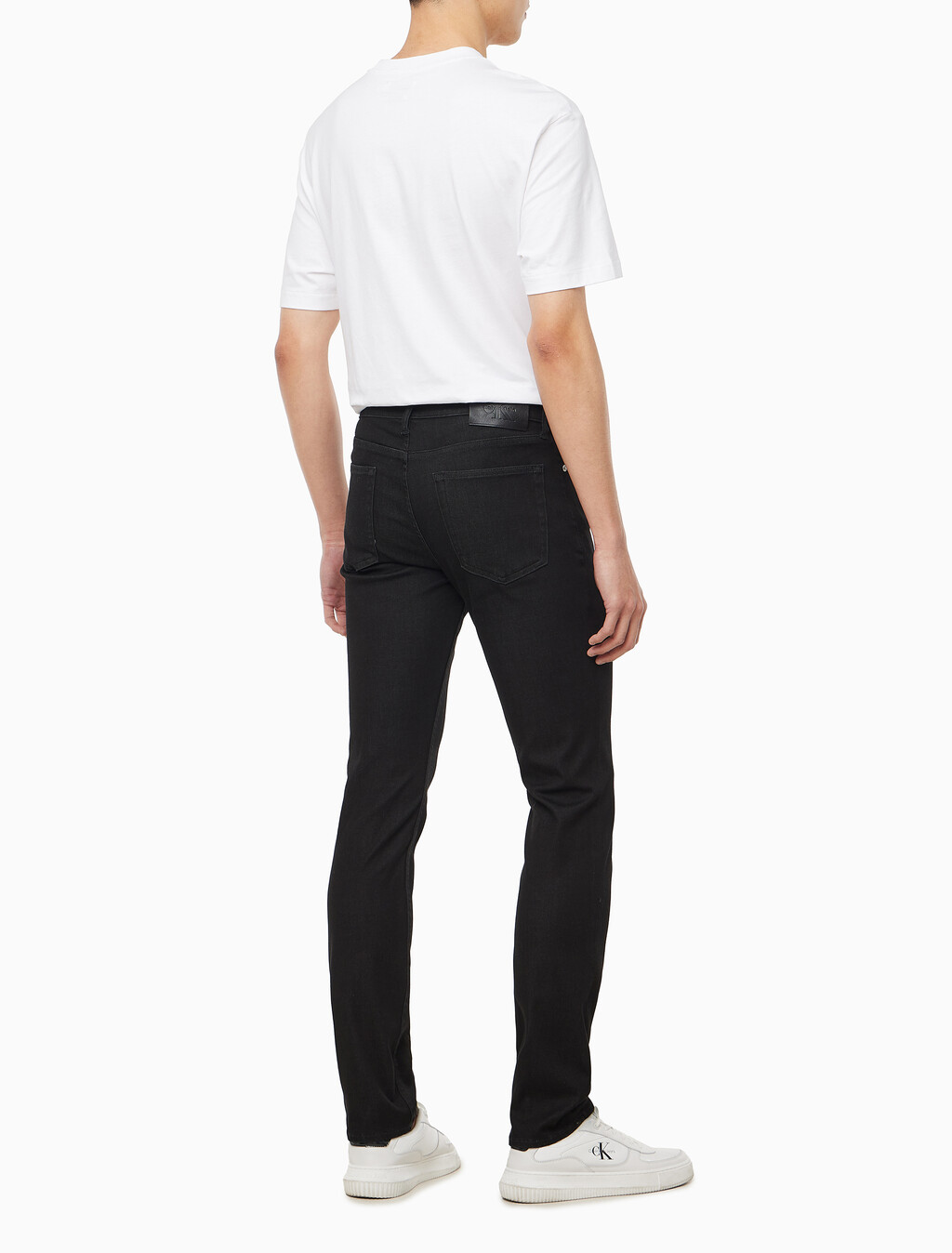 Buy 남성 슬림핏 블랙 37.5 기능성 데님 in color BLACK