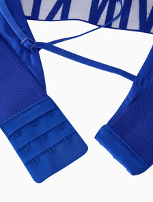 Buy 여성 인텐스 파워 마이크로파이버 쿨링 AF 브라렛 in color blue