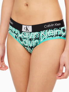 Buy 여성 1996 코튼 AF 힙스터 팬티 in color LAYERED WAVY LOGO PRINT FRESH PEPPERMINT