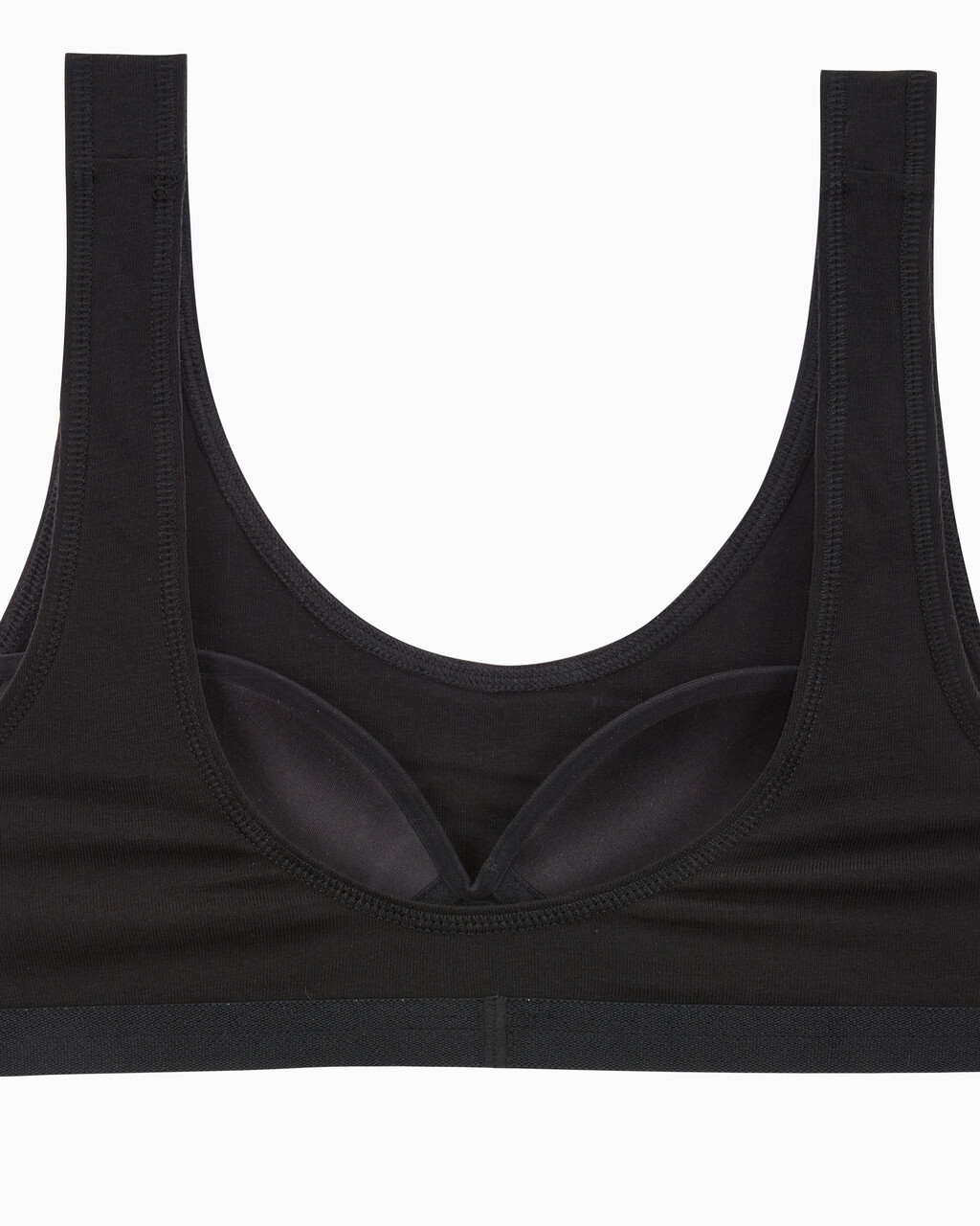 Buy 여성 퓨쳐쉬프트 코튼 AF U-back 브라렛 in color BLACK