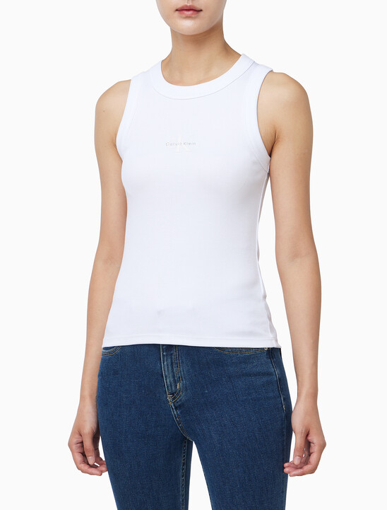 여성 모노그램 립 슬리브리스