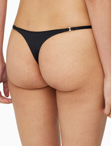 Buy 여성 미니멀리스트 T팬티 in color BLACK