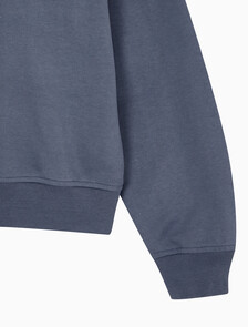 Buy 여성 모노로고 프렌치테리 릴렉스핏 스웻셔츠 in color GRISAILLE