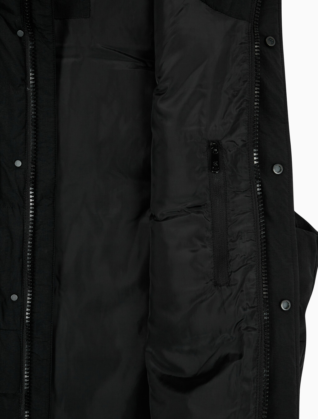Buy 남성 베이직 에센셜 다운 베스트 in color CK BLACK