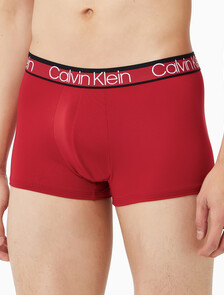 Buy 남성 마이크로 버라이어티 WB 로우 라이즈 트렁크 3PK in color Black / Red / Light Grey