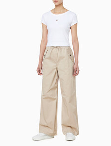 Buy 여성 라이트웨이트 코튼 카고 팬츠 in color OXFORD TAN
