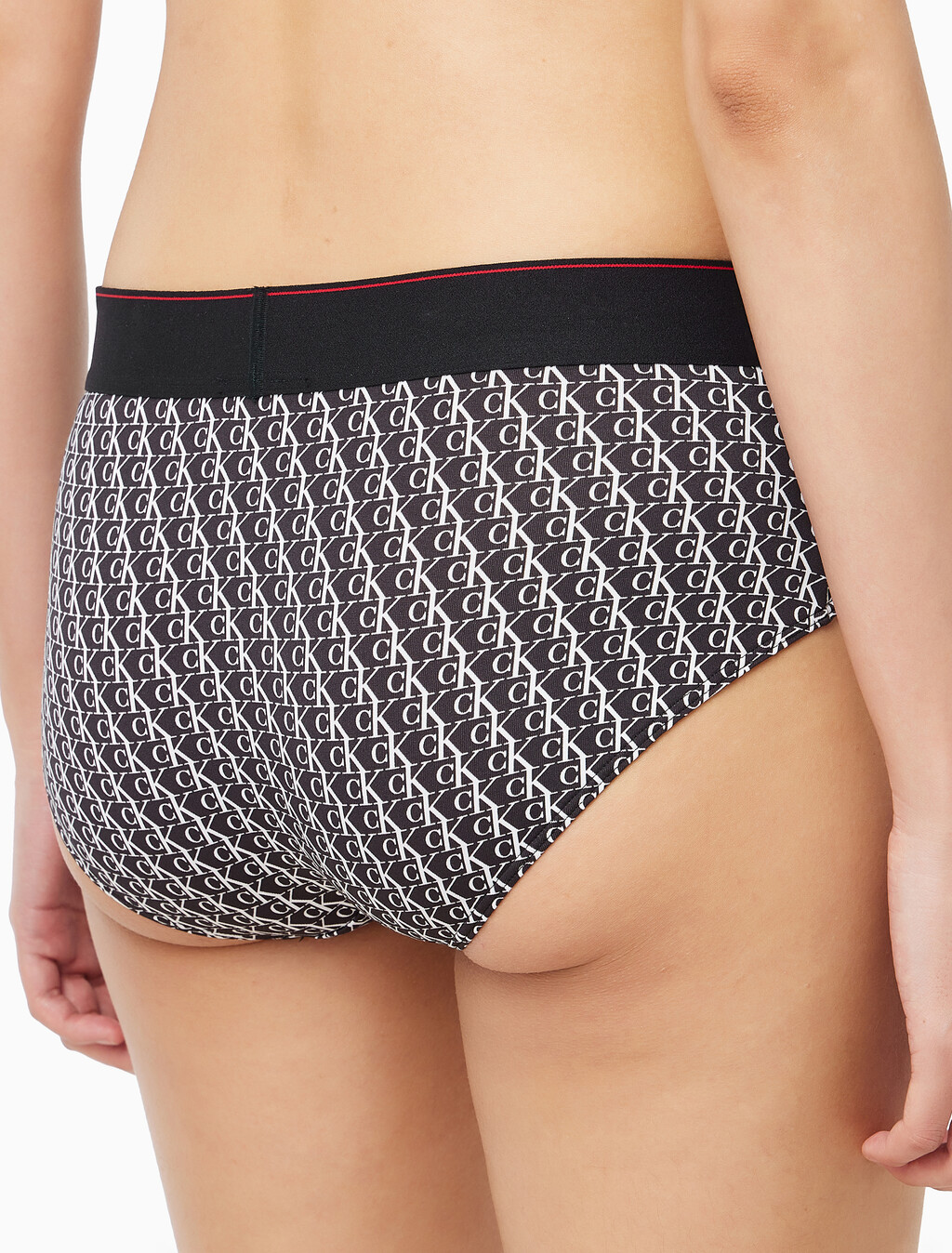 Buy 여성 CK 그래픽 AF 힙스터 in color Black Print