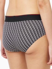 Buy 여성 CK 그래픽 AF 힙스터 in color Black Print