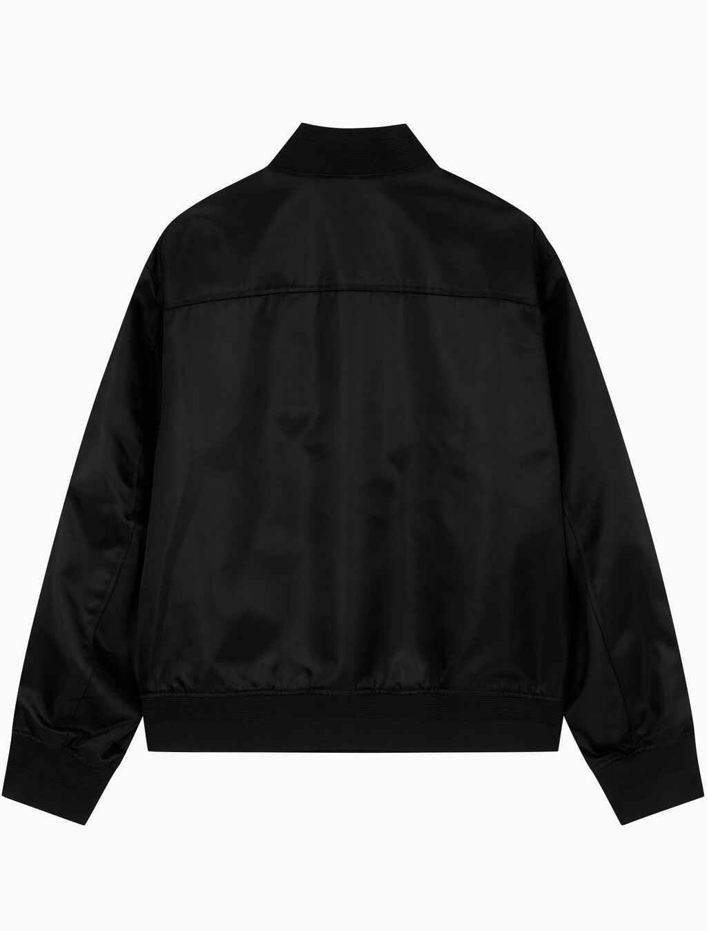 Buy 남성 나일론 보머자켓 in color BLACK