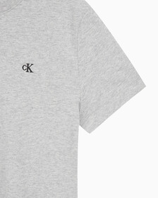 Buy 여성 릴렉스핏 아카이브 로고 크루넥 반팔 티셔츠 in color HEROIC GREY HEATHER CM1BK 08