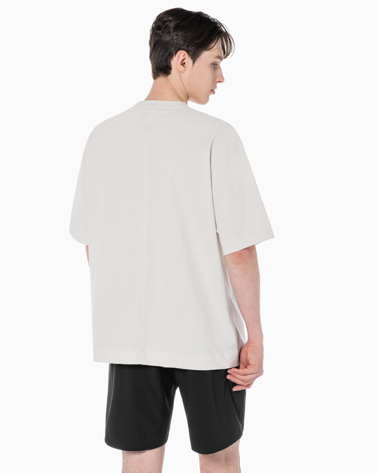 남성 CK 애슬레틱 릴렉스 핏 반팔 티셔츠