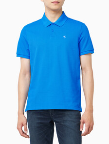 Buy 모노그램 피케 폴로 티 in color FRENCH BLUE