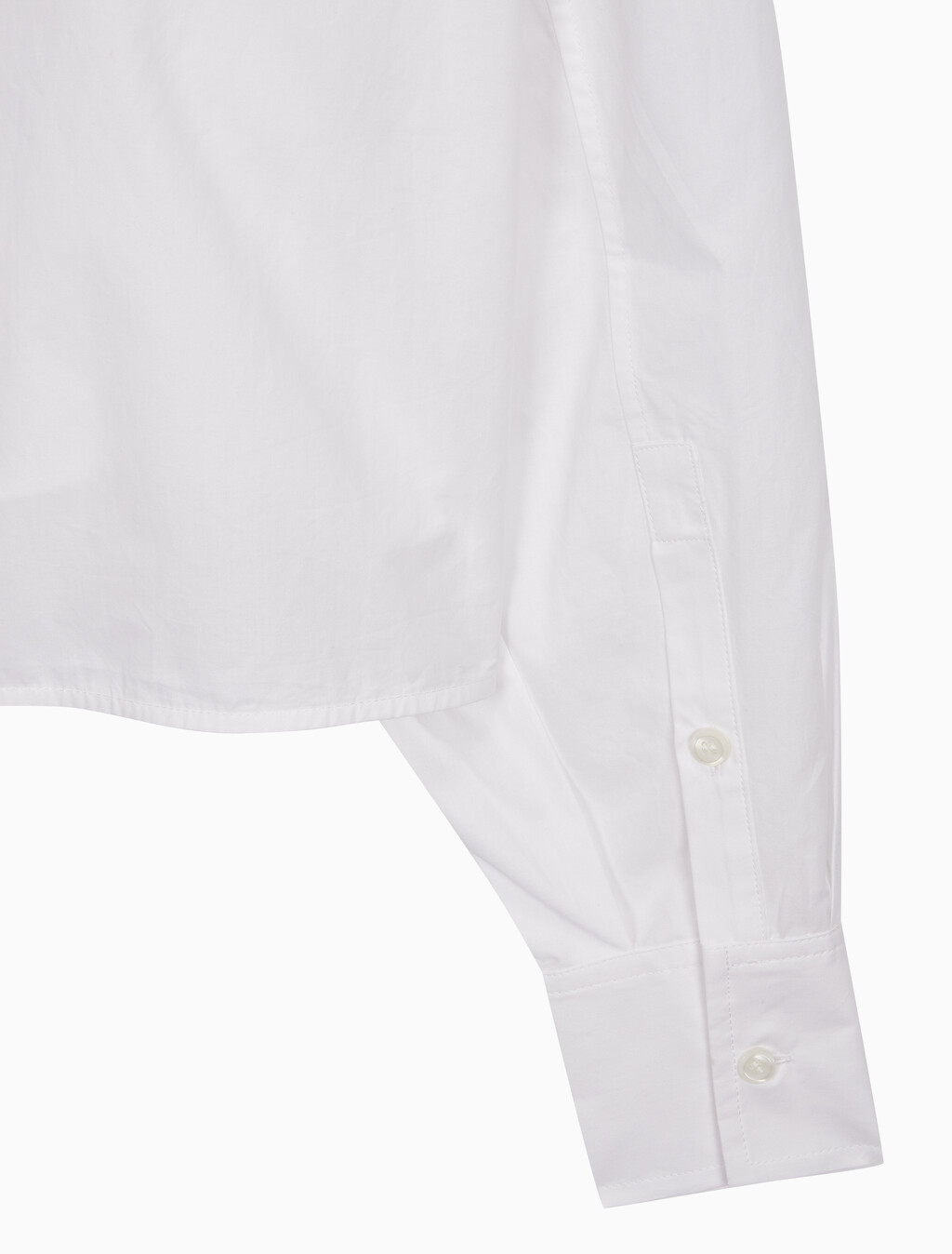 Buy 여성 크롭 패션 셔츠 in color BRIGHT WHITE